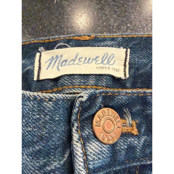 Madewell distressed Boy Jean size 27, 100% Cotton - Picture 3 of 10